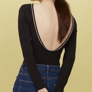 H&M Bodysuit with Rhinestones